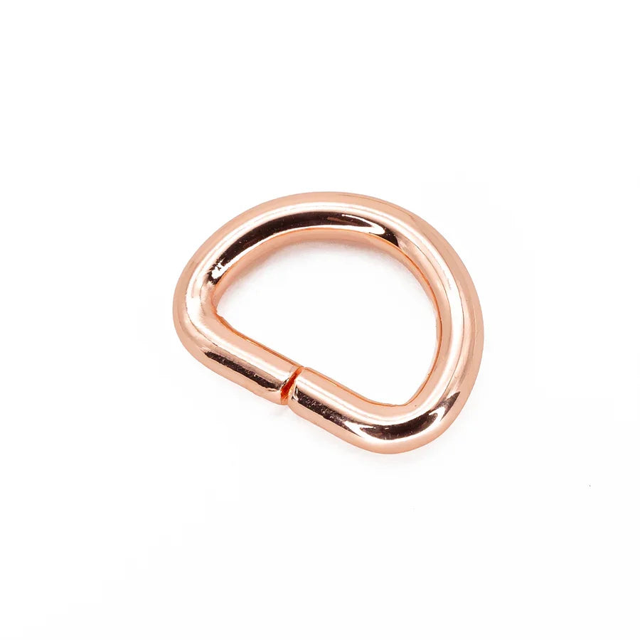 High Quality Iron Metal D Ring Connectors Luxury Classic Waterproof Buckle Accessories for Bag Making Sustainable Fashionable