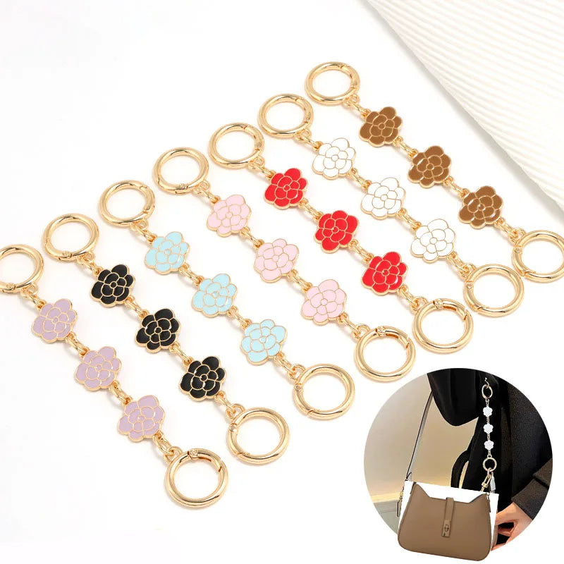 Fashion Spliced Chain for Shoulder Strap Extender Lengthening Handbag Chain Bag Chain for Bag