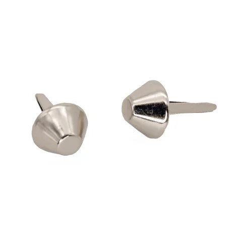 MZhardware 6/10/12/15mm Bags Shoes DIY Hardware Accessories Alloy Studs Mushroom/ Bucket Type Two Foot Rivet Bottom Nail