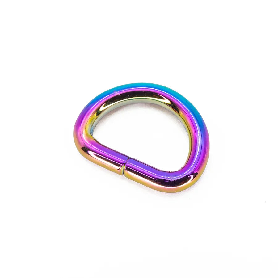 High Quality Iron Metal D Ring Connectors Luxury Classic Waterproof Buckle Accessories for Bag Making Sustainable Fashionable