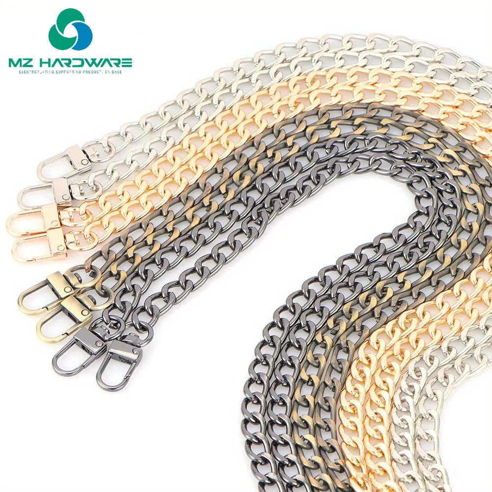 Metal Chain Strap for Bag Purse DIY Hardware Handles Crossbody Accessories for Handbag Replacement Purse Chain Strap Bag Chain