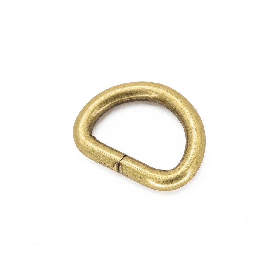 High Quality Iron Metal D Ring Connectors Luxury Classic Waterproof Buckle Accessories for Bag Making Sustainable Fashionable