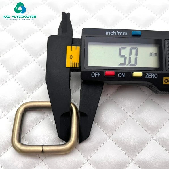 MZ Luxury Zinc Alloy Bag Strap Tri-Glide Pin Buckle with Heavy Duty Adjustable Slide Adjuster for DIY Bag Accessories