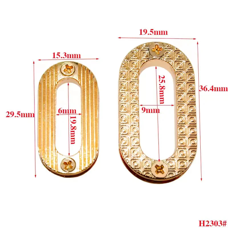 Factory Supply Custom Brass Oval Shaped Metal Eyelets Garment Grommet Oval Eyelet Handbag Alloy Eyelets Buckle