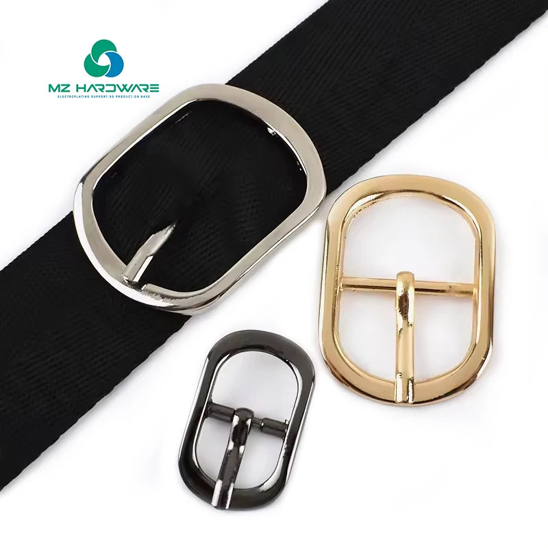 Cheap and High Quality Custom Brass Belt Buckles Single Pin Buckle for Women Hoof Buckle