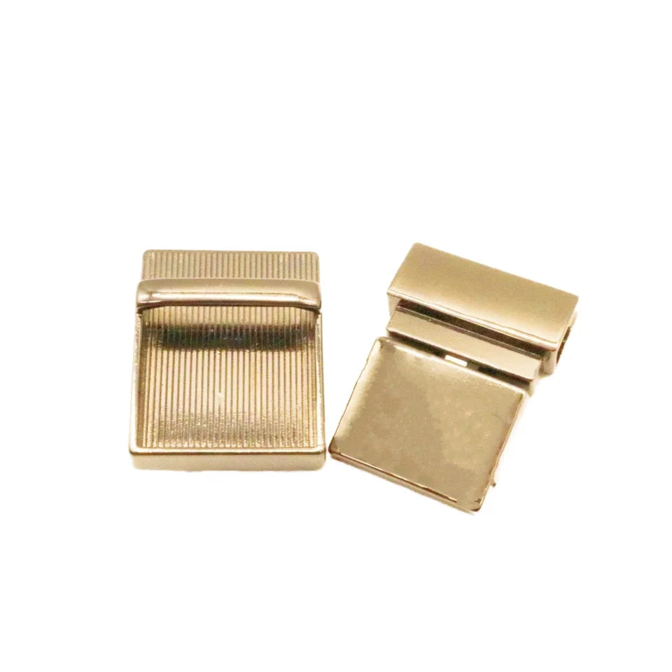 MZ Tuck Lock Clasp Catch Purse Thumb Lock Fasteners Tongue Lock Handbag Wallet Hardware for DIY Craft Bag Handbag Making