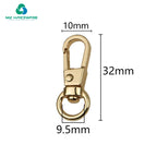 Chain Buckle Handbag Metal Hooks Keychain Dog Webbing Connection Luggage Bags Hardware Accessories Buckle with Tail Hook