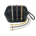 DIY Handbag Hardware Square Buckle Chain Alloy Strap for Purse Luggage Belt Snap Function Easy-to-Use Accessories
