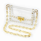 Fashion Women's Bag Straps High Quality Bag Handle  Handbag Accessories Key Chain Plastic Acrylic Bag Chain