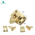 DIY Handmade Bags Purse Bag Lock Metal Accessories Twist Clasp Closures Handbag Decorative Closure Hardware Turn Lock