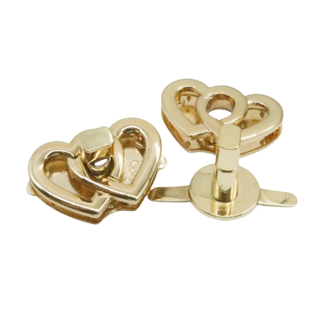 Customised  Metal Clasp Turn Twist Lock for DIY Craft Fashion Shoulder Bag Purse Handbag Hardware