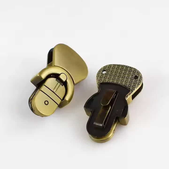 Multi-colored Locks Handbag User-friendly Buckles High Quality  Mortise Snaps Replacement Bags Locks for Bag Making