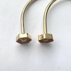 Purse Frames Wholesale Bag Handle Leather Bag Handle Lady Bag Handle Buckle Handbag Accessories