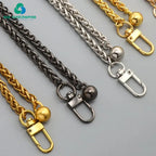DIY Metal Purse Chain Strap Fashion Adjustable Gold Bag Metal Chain All-match Bag Accessories Strap Transfer Bead Bag Chain