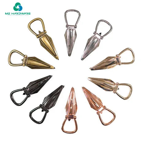 MZhardware Hot Sale Strap Connector Leather Bag Rope Hardware Accessories Necklace Luggage Rope Connection Buckle