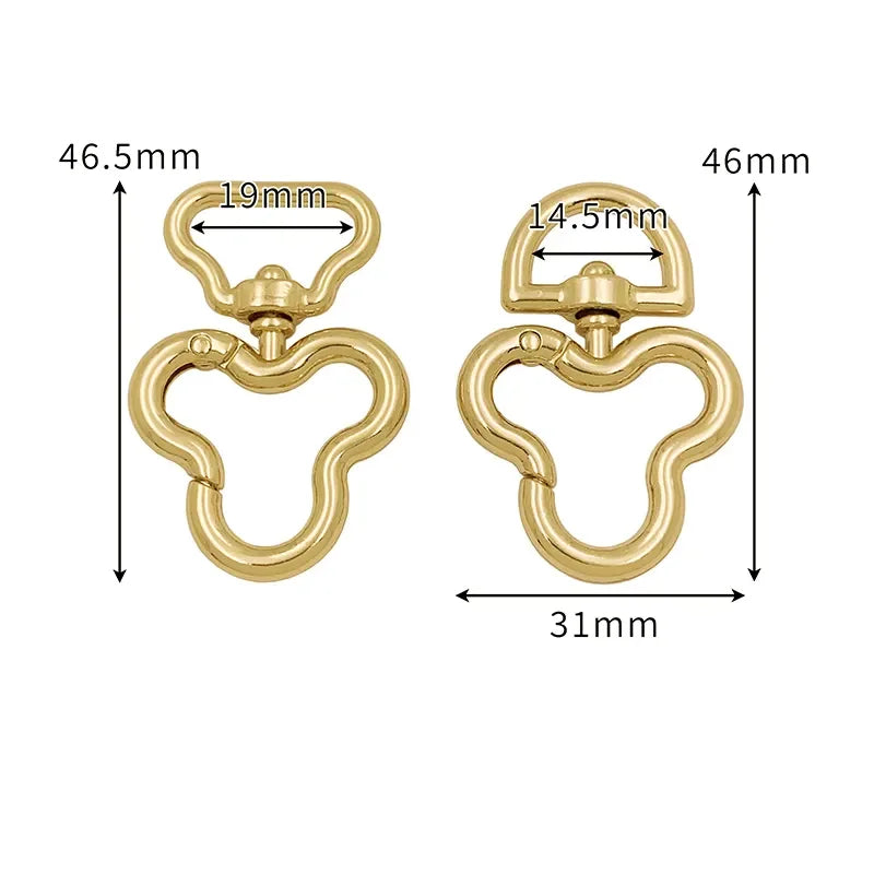 MZ Hardware New Design Poker Series Spring Buckle Ring Metal Bag Accessories Trigger Snap Clip for Handbag Making