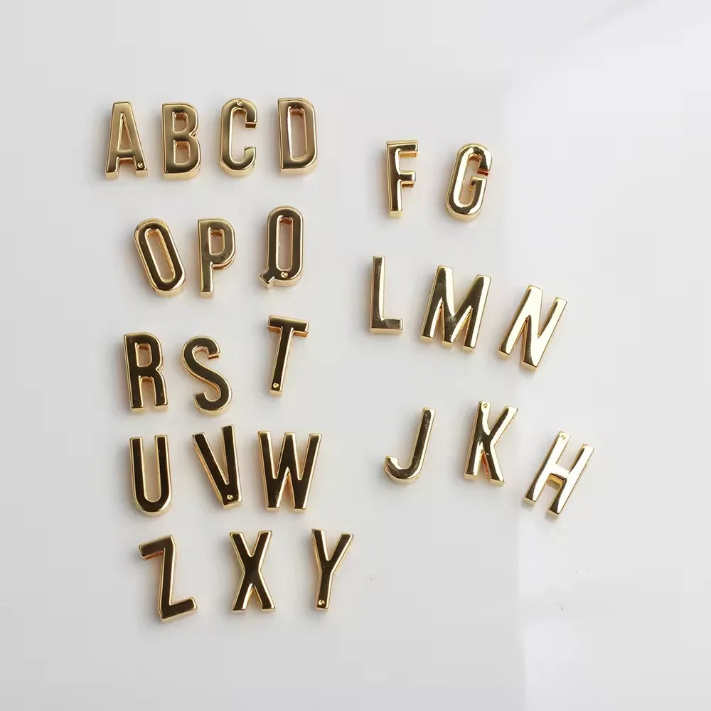 Factory Direct Sale Custom Small Metal Letter Metal Buckle Dog Accessories Dog Collar Buckle Zinc Alloy Buckle