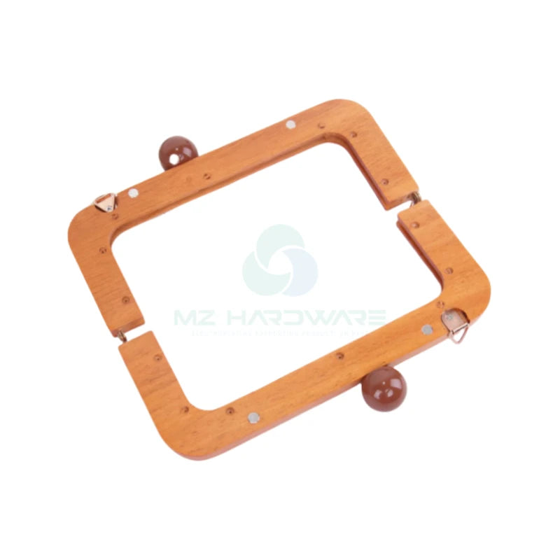 MZhardware DIY Vintage Wooden Handle Accessories for Bag Making