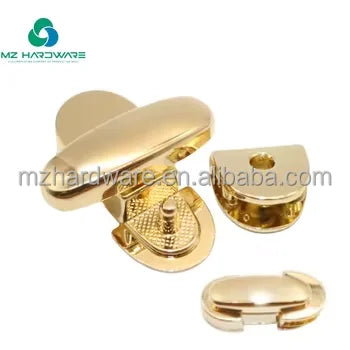 DIY Handmade Bags Purse Bag Lock Metal Accessories Twist Clasp Closures Handbag Decorative Closure Hardware Turn Lock