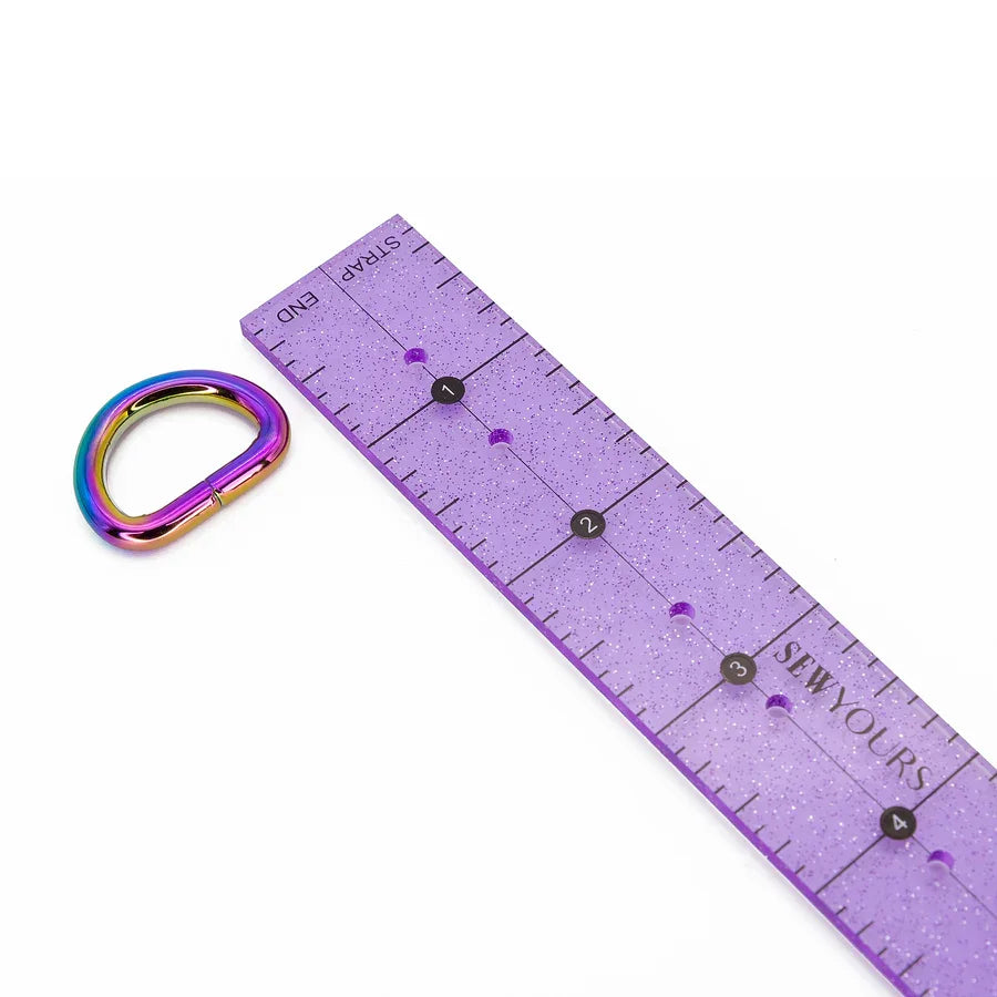 High Quality Iron Metal D Ring Connectors Luxury Classic Waterproof Buckle Accessories for Bag Making Sustainable Fashionable