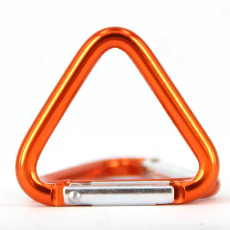 Cheap Carabiners Mini Carabiner Aluminum Alloy Triangle Spring Carabiner Hooks Snap Hook for Pet