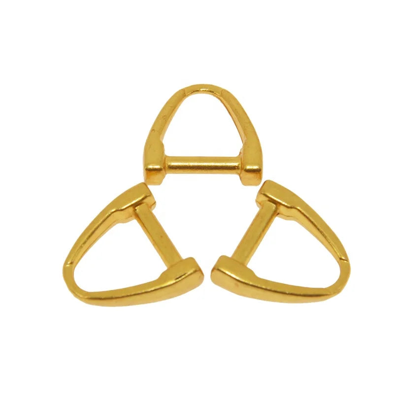 Wholesale adjust metal D rings belt buckle D-ring dog collar bags side release buckles hardware