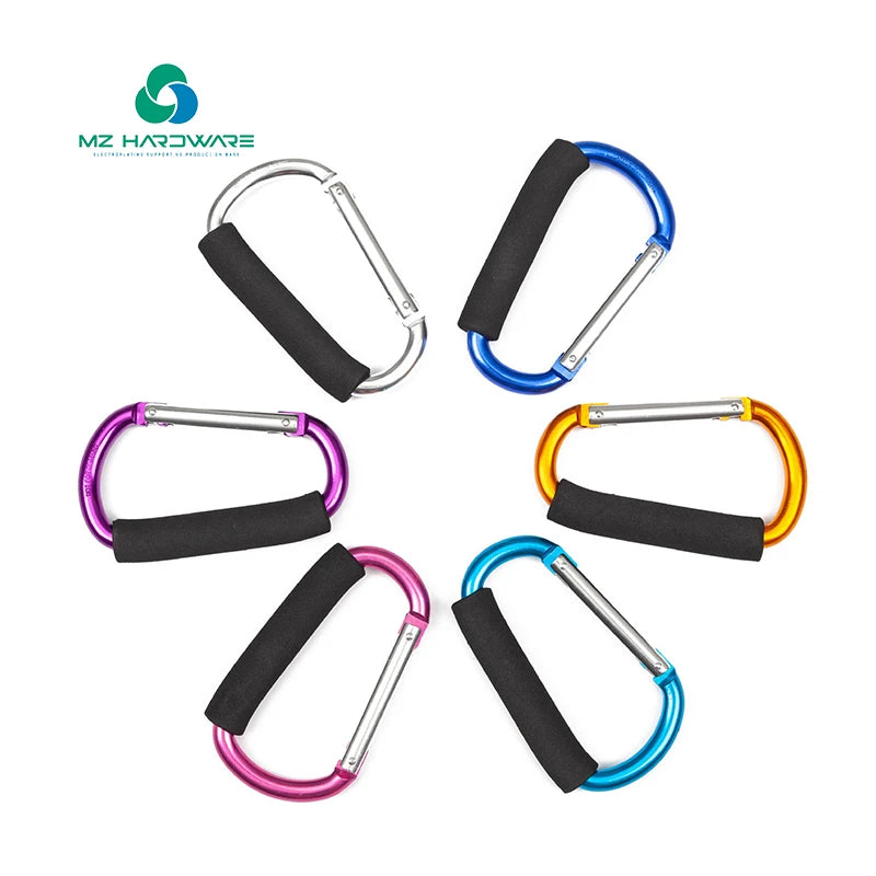 Good Quality Custom Carabiner Keychain Mountaineering Safety Buckle Oversize Carry Handle Carabiner