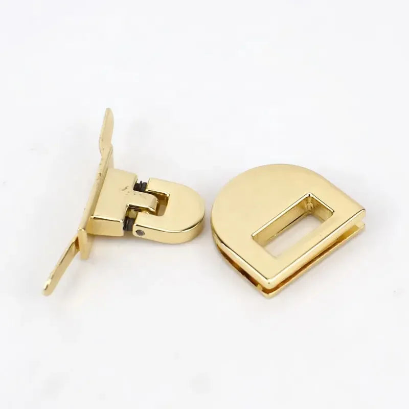 MZ Hardware Fashion Handbag Hardware Accessories Purse Closure Clasp Bag High Quality Lock for Bag Making