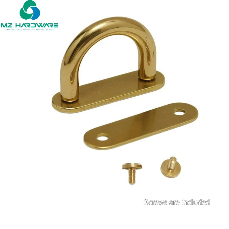 Good Quality Arch Bridge Buckle Handbag Chain Connector D Ring Screw Back Bag Hardware, Purse Belt Strap Loop Luggage Accessory