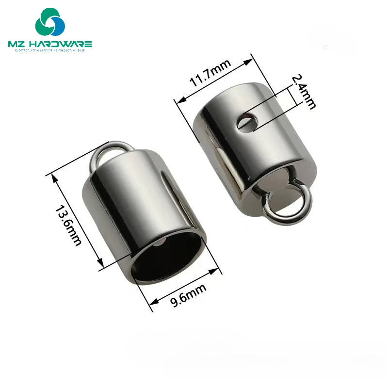 MZhardwareTassel Cap Rope Head Cap Hanging Tassel Caps Swivel Clasp Hook Purse Handle End Cord End Stopper Hook Tassel Leather