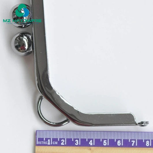 MZhardware High Quality 14cm (6 Inch) Purse Frame Kiss Lock Screws Retro Clutch Purse Frame Making DIY Handmade Bag Accessories