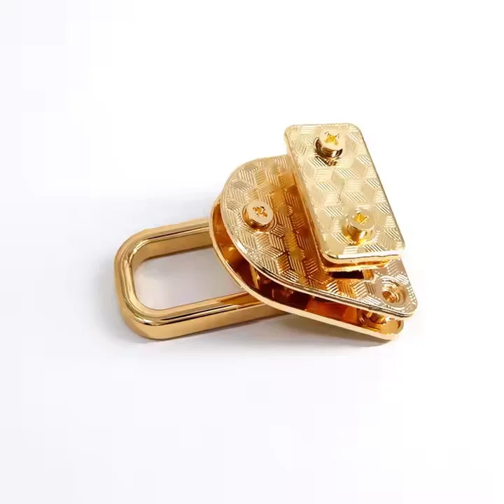 MZ Hardware Fashion Bag Hardware Accessories Handbag Locks Purse Locks Clasp Decoration Snap Lock