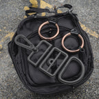 Adjustable Metal Buckle for Bag Backpack Cheap Price Rainbow Colors Webbing Strap with Slider and Clip Durable Belt Fastener