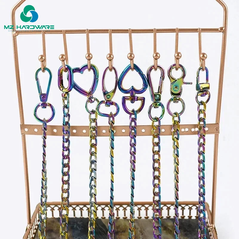 Custom 60/120 cm Other Bag Parts Accessories Metal Handbag Shoulder Strap Purse Chain Acrylic Bag Chain for Girls and Women