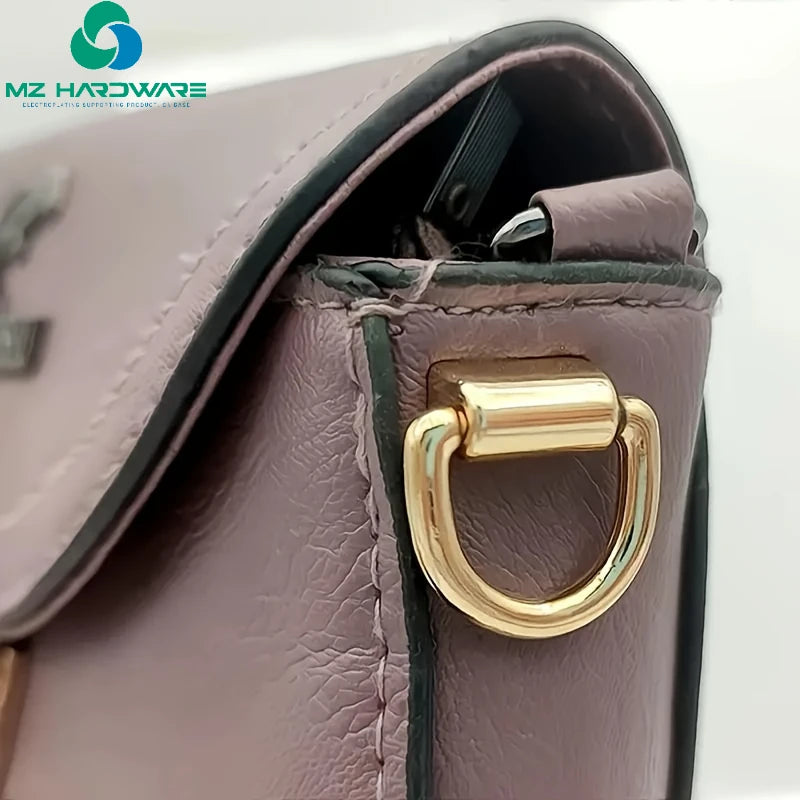 MZhardware Special Bag Parts & Accessories Zinc Alloy D-Ring Lobster Clasp Buckles for Wallet Chain DIY Wallet Making Hardware