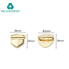 DIY Broches De Bolsos Cerradura Para Bolsos Cierres Metal De Bloqueo De Presion Cierre De Pulgar Para Carteras Hecha a Mano