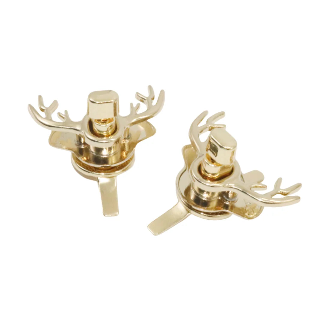 Best Selling Two-Pack Reindeer Stocking Holder Set Easy Application with International Standard Quality Christmas Decorations