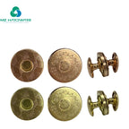 Factory Bag Buttons With Magnet Bag Accessories  High Quality Double Rivets Magnetic Snap With Rivet for Handbag