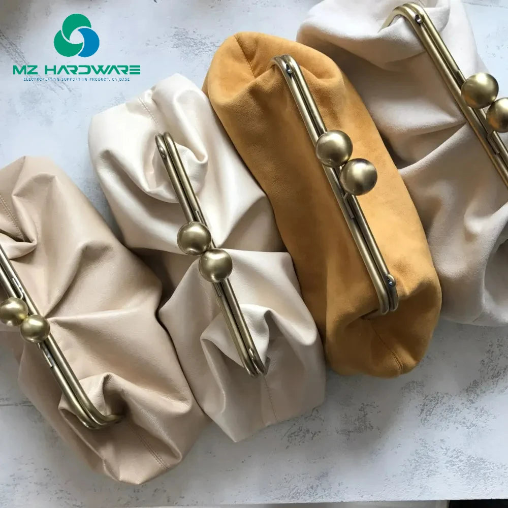 MZHardware Wholesale Metal Clamshell Purse Frame Invisible DIY Bag & Luggage Making Materials