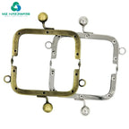 10.5cm Vintage Purse Clasp Frame Bag Kiss Clasp Lock Metal Purse Frame for DIY Craft Purse Bag Making Handle Bag Accessories