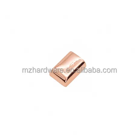 MZhardware Custom Metal Accessories Zinc Alloy Bag Strap Buckle Garment End Clip Classic Zipper Stopper Portable Bag Zipper End