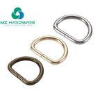 D Ring Buckle Iron Metal Accessories for Bag Making 4.0 Wire Diameter Sustainable and Fashionable Hardware 100 Pieces Per Pack