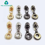 Customized Size Metal Hardware Accessories Zipper Slider Cat Eye Style for Diy Handmade Luggage