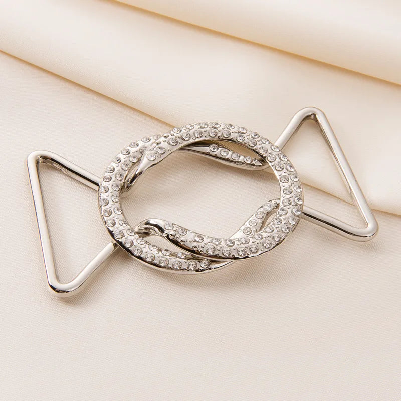 Custom Wholesale Garment Metal Buckle High Quality Custom Fashion Design Hardware Metal Belt Buckle for Coat Belt