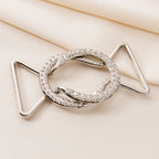 Custom Wholesale Garment Metal Buckle High Quality Custom Fashion Design Hardware Metal Belt Buckle for Coat Belt