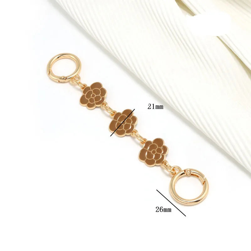 Fashion Spliced Chain for Shoulder Strap Extender Lengthening Handbag Chain Bag Chain for Bag