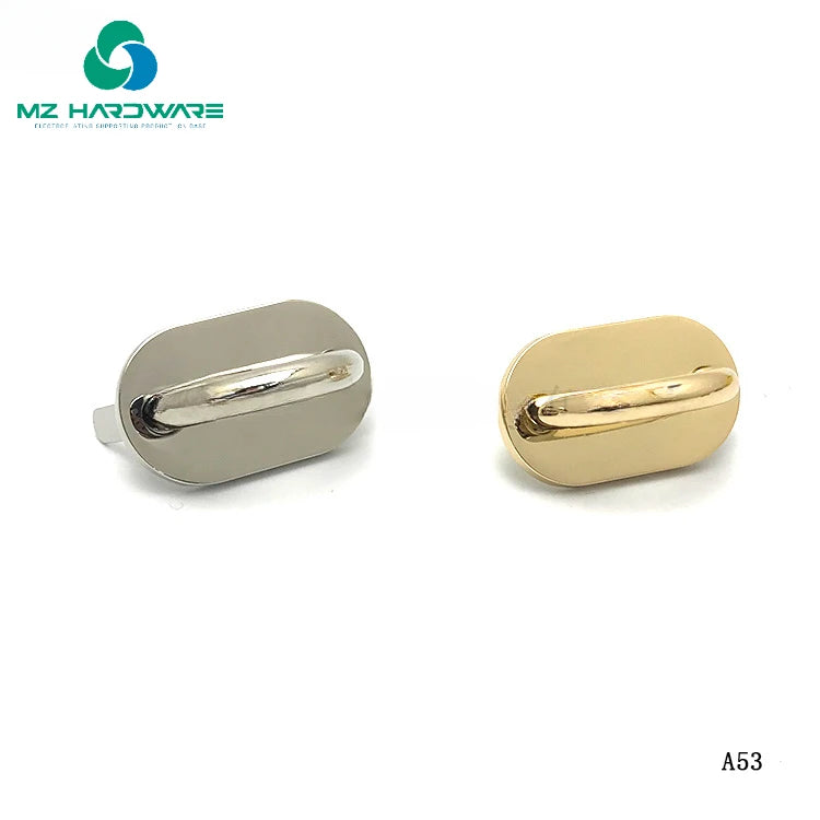 MZhardware Metal Alloy D Ring Buckles Sewing Accessories for Handbags Purses Zinc Alloy Arch Bridge Bag Clasp Side Clip Hook