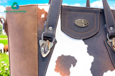 Customised Fashion Diamond Strap Anchors Metal Clasp Turn Locks Twist Lock for Purse Handbag Hardware Elegant Bag