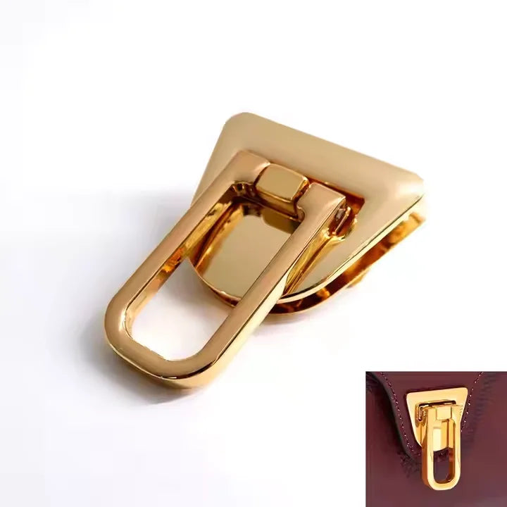 MZ Hardware Fashion Bag Hardware Accessories Handbag Locks Purse Locks Clasp Decoration Snap Lock