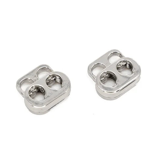 OEM Customized Portable Metal Rope Lock Drawstring Toggle Lock Stopper for Cord Snap Buckles Stop Cord Diameter Locks